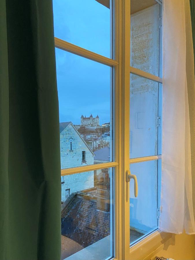 La Terrasse Saumuroise - Vue Chateau & Loire Eksteriør bilde